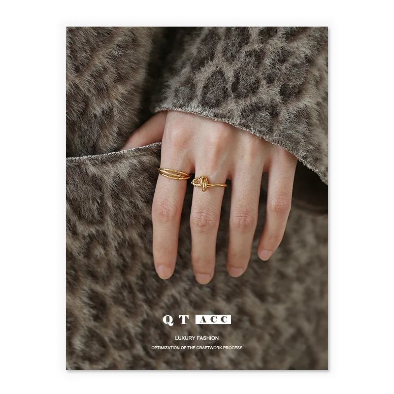 High color retention vacuum plating real gold ins style minimalist temperament net red new personalized laminated hand
High color retention vacuum plating real gold ins style minimalist temperament net red new personalized laminated hand