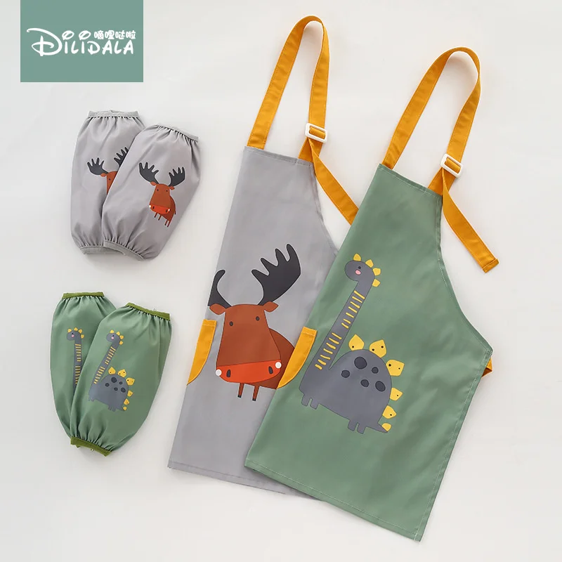 Baby Apron Waterproof Boy's Painting Smock Anti Dirty Painting Clothes Girl's Reverse Dressing Special For Art Students
Baby Apron Waterproof Boy's Painting Smock Anti Dirty Painting Clothes Girl's Reverse Dressing Special For Art Students