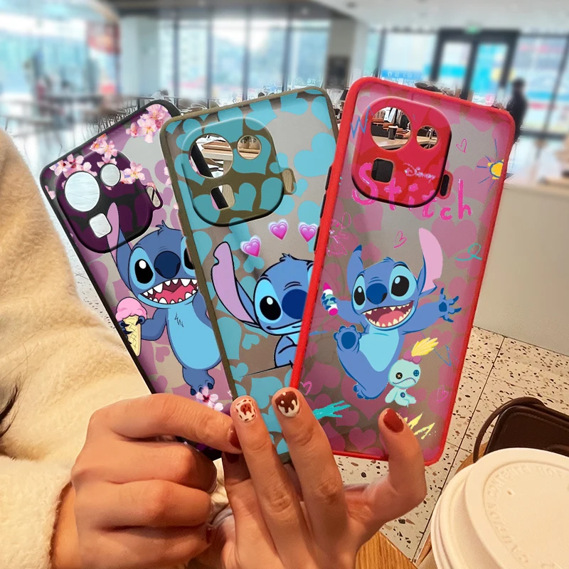 Lilo & Stitch Disney For Xiaomi Mi 11 11T 10 10S 10T Ultra Lite Pro 9 8 Poco X3 F3 GT NFC Frosted Translucent Phone Case
Lilo & Stitch Disney For Xiaomi Mi 11 11T 10 10S 10T Ultra Lite Pro 9 8 Poco X3 F3 GT NFC Frosted Translucent Phone Case