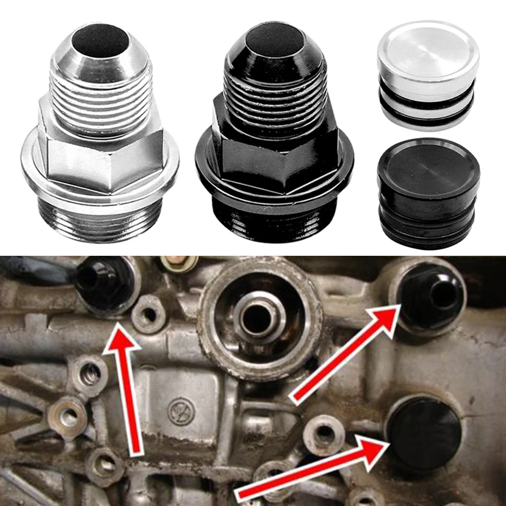 Car Modified Engine Rear Block Plug Aluminum Alloy Car Breather Plug Fittings M28 To 10AN Fit For Honda Integra B16 B17 B18C B20
Car Modified Engine Rear Block Plug Aluminum Alloy Car Breather Plug Fittings M28 To 10AN Fit For Honda Integra B16 B17 B18C B20