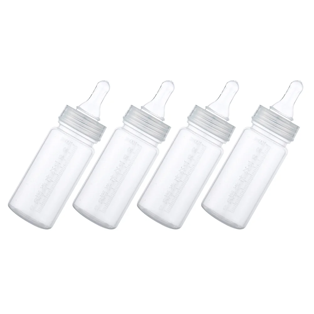 4 Pcs Feeding Bottle Disposable Bottles Baby Milk Scale Infants Toddler Newborn Pp Plastic
4 Pcs Feeding Bottle Disposable Bottles Baby Milk Scale Infants Toddler Newborn Pp Plastic