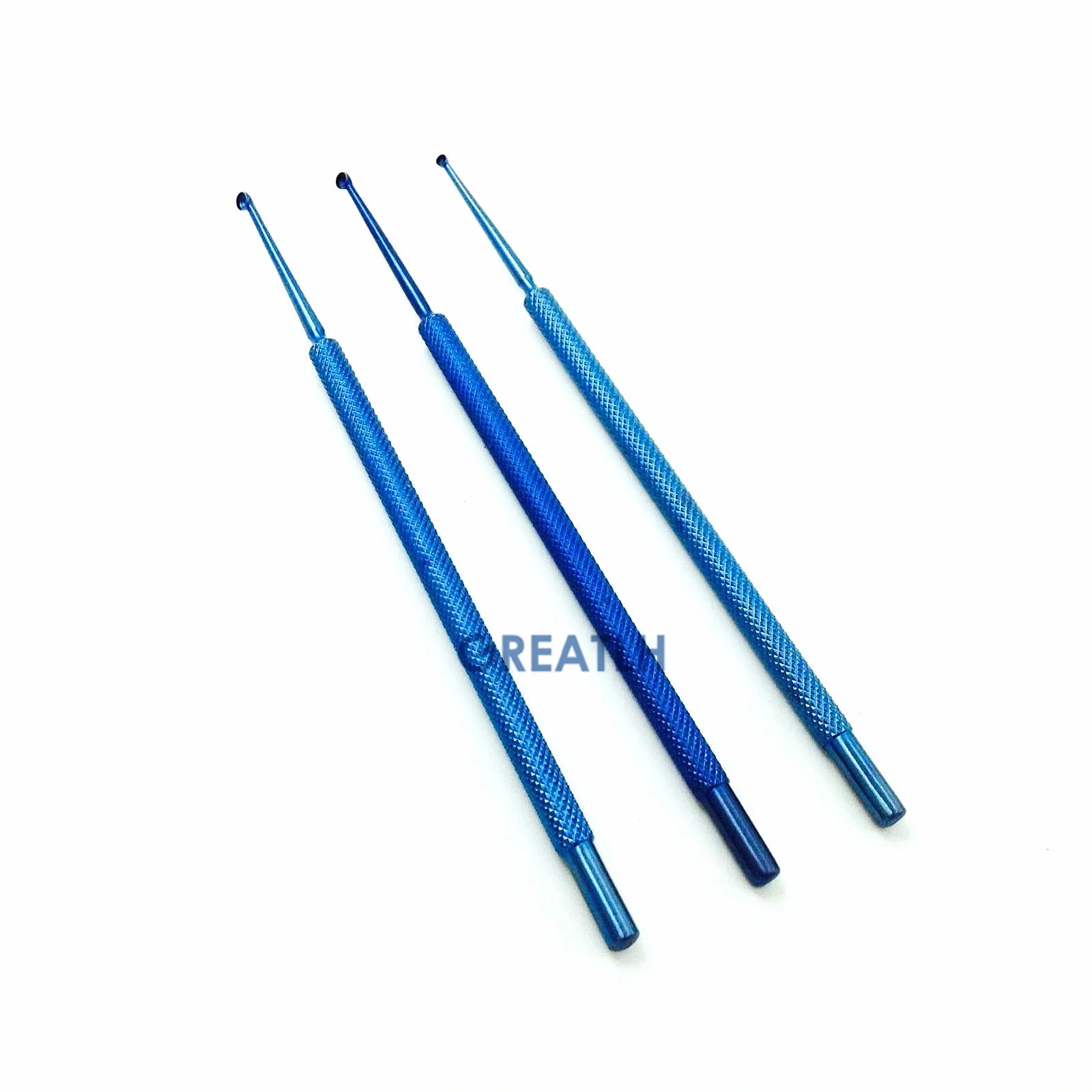 3pcs/set Titanium Alloy Autoclavable Chalazion Curettes Ophthalmic Eye Surgery Micro Instruments
3pcs/set Titanium Alloy Autoclavable Chalazion Curettes Ophthalmic Eye Surgery Micro Instruments
