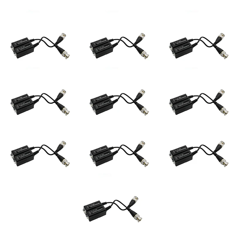 Video Balun 1080P CCTV Passive AHD TVI Transceiver Passive Video Balun Transceiver for HD AHD CVI TVI Camera
Video Balun 1080P CCTV Passive AHD TVI Transceiver Passive Video Balun Transceiver for HD AHD CVI TVI Camera
