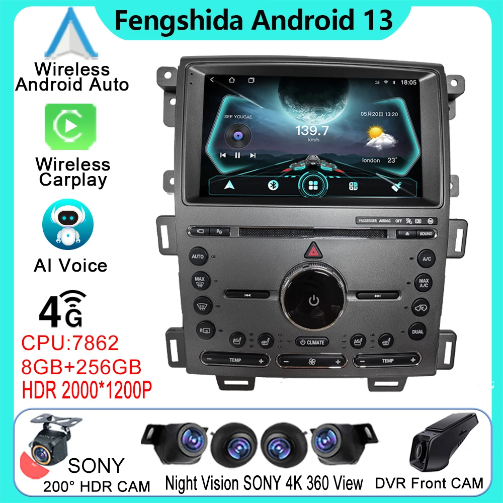 Автомагнитола на Android для Ford Edge 2011, 2012, 2014, 2015, автомобильное радио, стерео, мультимедийное видео, беспроводное устройство Carplay, HDR, 4G, Wi-Fi, разъем 2DIN
Автомагнитола на Android для Ford Edge 2011, 2012, 2014, 2015, автомобильное радио, стерео, мультимедийное видео, беспроводное устройство Carplay, HDR, 4G, Wi-Fi, разъем 2DIN