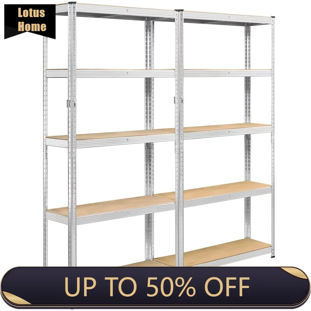5-Shelf Boltless & Adjustable Steel Storage Shelf Unit Home Supplies Silver 2 Pack Free Freight Things for the Home Gadgets
5-Shelf Boltless & Adjustable Steel Storage Shelf Unit Home Supplies Silver 2 Pack Free Freight Things for the Home Gadgets