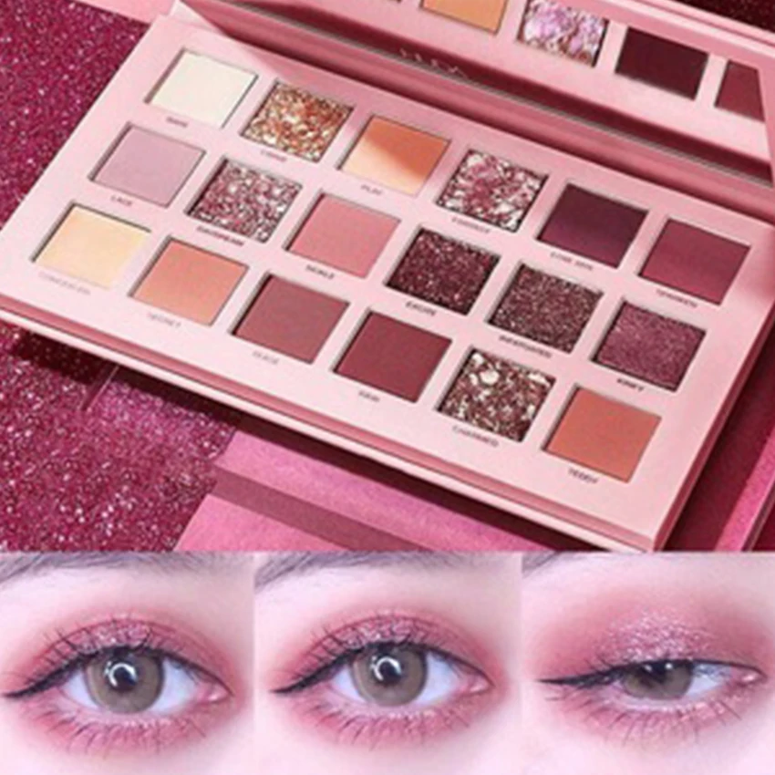 Waterproof 18-Color Sequined Eyeshadow Palette Pumpkin Earth Color Non-Smudge Eyeshadow Palette Makeup Palette Earth Color
Waterproof 18-Color Sequined Eyeshadow Palette Pumpkin Earth Color Non-Smudge Eyeshadow Palette Makeup Palette Earth Color
