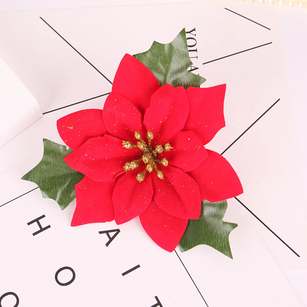 5 Flower Arrangement Decor Flower Wedding Bouquets Centerpieces Christmas Glitter Poinsettia
5 Flower Arrangement Decor Flower Wedding Bouquets Centerpieces Christmas Glitter Poinsettia