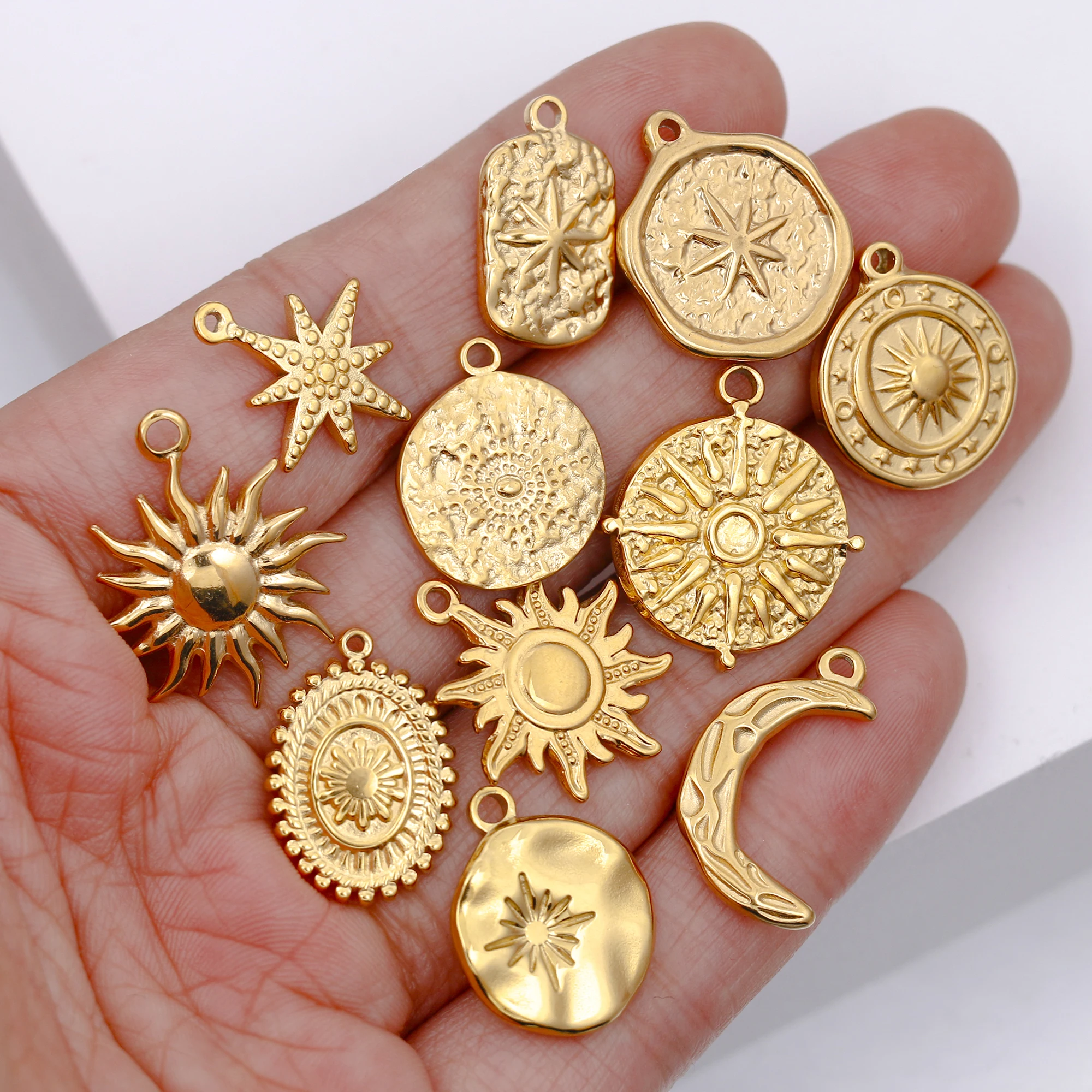Подвеска из нержавеющей стали Sunburst от солнца для изготовления ювелирных изделий своими руками
Подвеска из нержавеющей стали Sunburst от солнца для изготовления ювелирных изделий своими руками