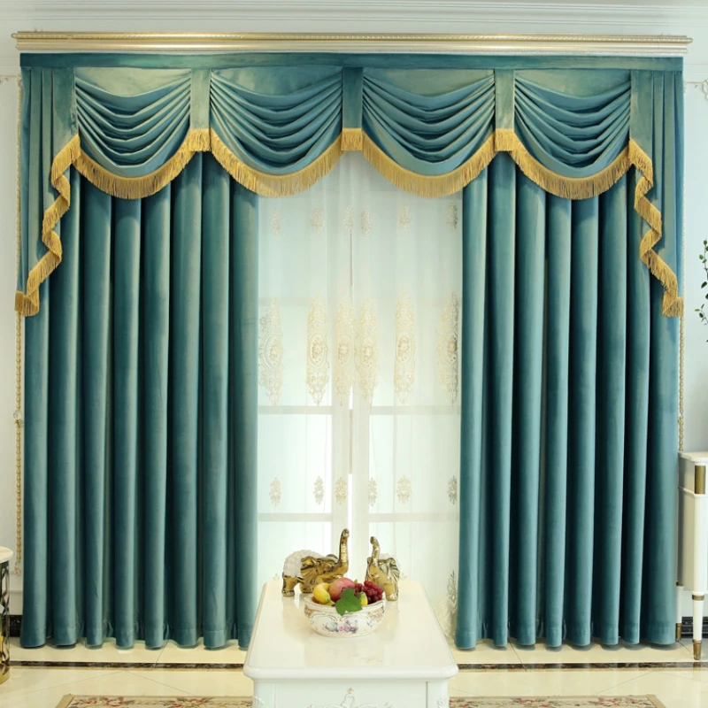 Modern European Style Solid Color Velvet Blackout Curtains for Bedroom Living Room Dining Luxury Villa Window Drapes Custom Size
Modern European Style Solid Color Velvet Blackout Curtains for Bedroom Living Room Dining Luxury Villa Window Drapes Custom Size