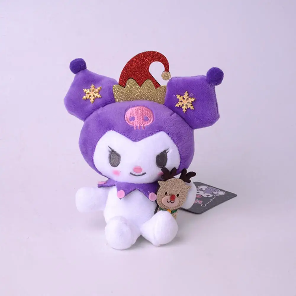 Kuromi Sanrio Keychain Hello Kitty My Melody Kawaii 10Cm Plush Toys Cute Stuffed Accessorie Cartoon Christmas Gifts for Children
Kuromi Sanrio Keychain Hello Kitty My Melody Kawaii 10Cm Plush Toys Cute Stuffed Accessorie Cartoon Christmas Gifts for Children