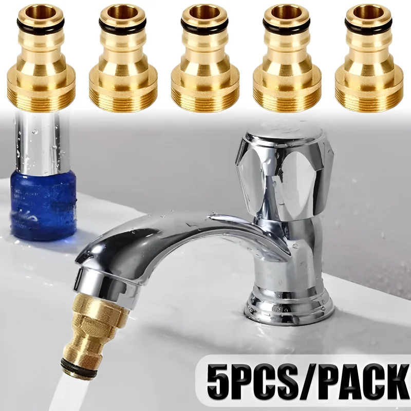 Faucet Kitchen Fitting Mixer Universal Brass Watering Tap Basin Connector Adapters Garden Tools Garden Tap Adaptor Hose
Faucet Kitchen Fitting Mixer Universal Brass Watering Tap Basin Connector Adapters Garden Tools Garden Tap Adaptor Hose