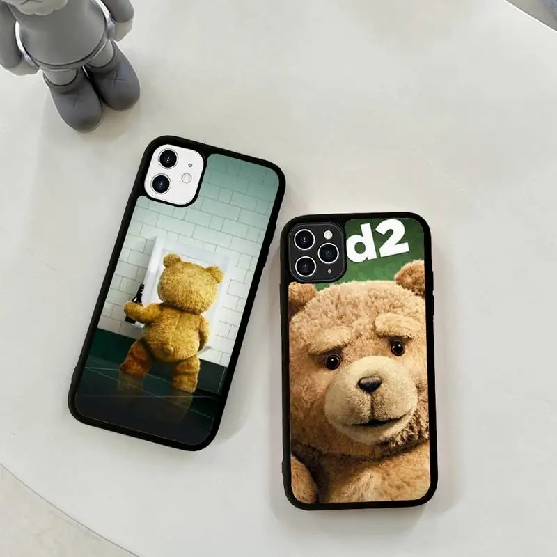 YNDFCNB Teddy Bear funny Phone Case Silicone PC+TPU Case for iPhone 11 12 13 Pro Max 8 7 6 Plus X SE XR Hard Fundas
YNDFCNB Teddy Bear funny Phone Case Silicone PC+TPU Case for iPhone 11 12 13 Pro Max 8 7 6 Plus X SE XR Hard Fundas
