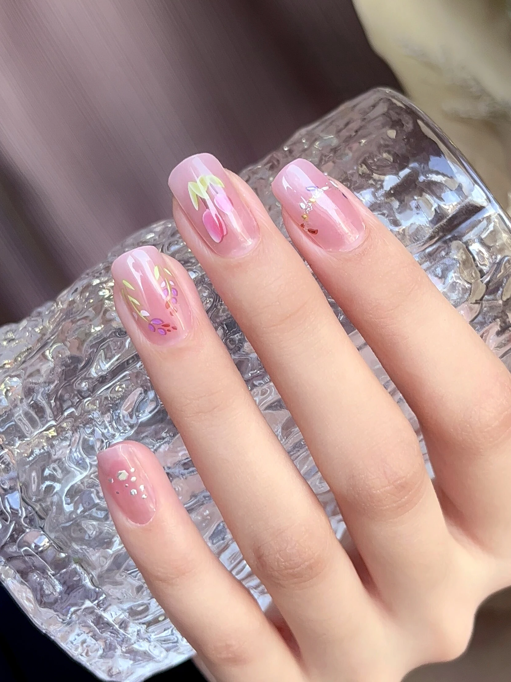 Gel nail sticker, no seal, no light, beautiful nails, full sticker, wear nail type waterproof and long-lasting
Gel nail sticker, no seal, no light, beautiful nails, full sticker, wear nail type waterproof and long-lasting