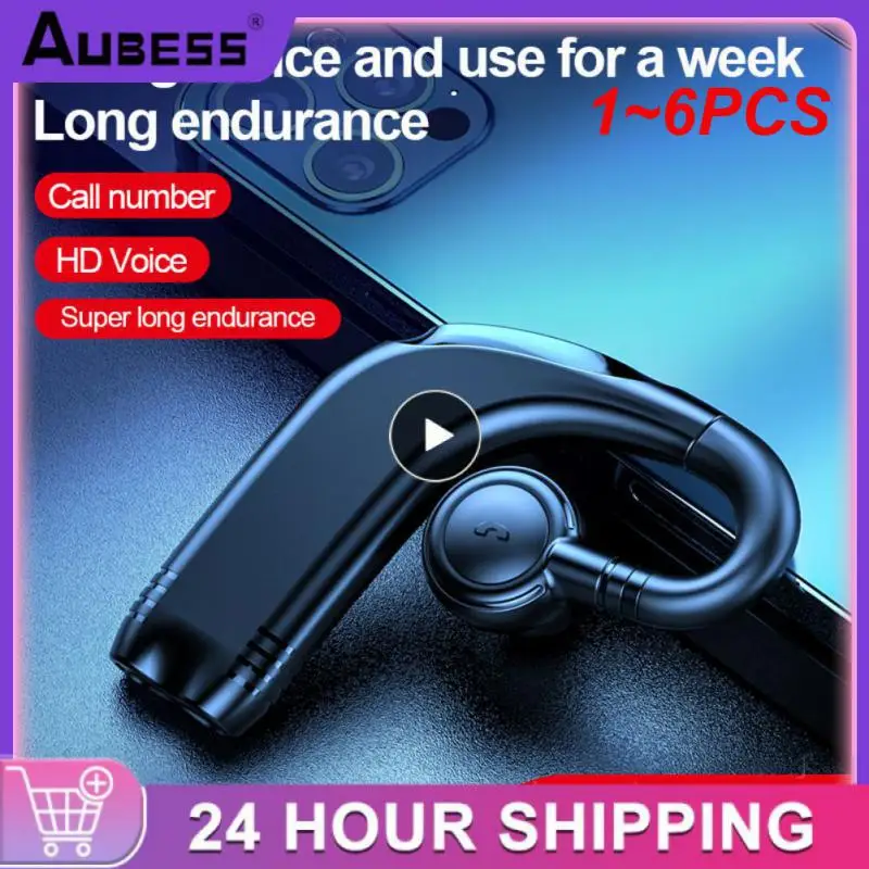 1~6PCS Kebidu 5.2 Wireless Business Headset 20 hours Long battery life Large capacity single-sided headset with
1~6PCS Kebidu 5.2 Wireless Business Headset 20 hours Long battery life Large capacity single-sided headset with