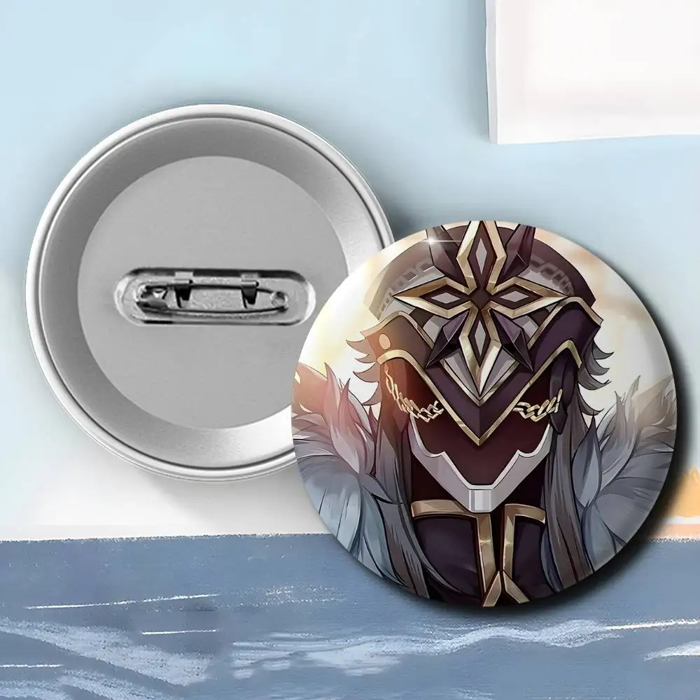 Genshin Impact Capitano Thrain значки круглые изысканные значки броши булавки для одежды шляпа рюкзак подарочные аксессуары
Genshin Impact Capitano Thrain значки круглые изысканные значки броши булавки для одежды шляпа рюкзак подарочные аксессуары
