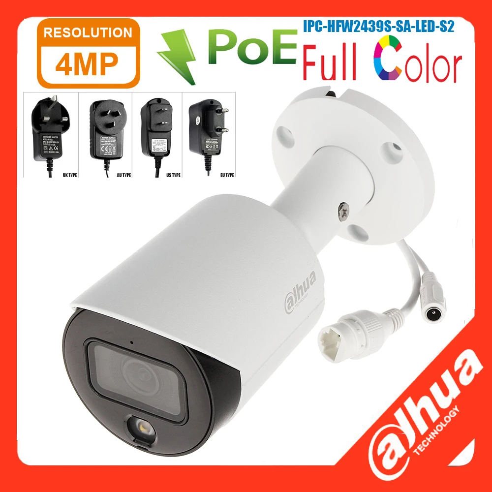 Оригинальная Многоязычная 4MP h.265 Lite полноцветная сетевая камера с фиксированным фокусным расстоянием Dahua 
Оригинальная Многоязычная 4MP h.265 Lite полноцветная сетевая камера с фиксированным фокусным расстоянием Dahua