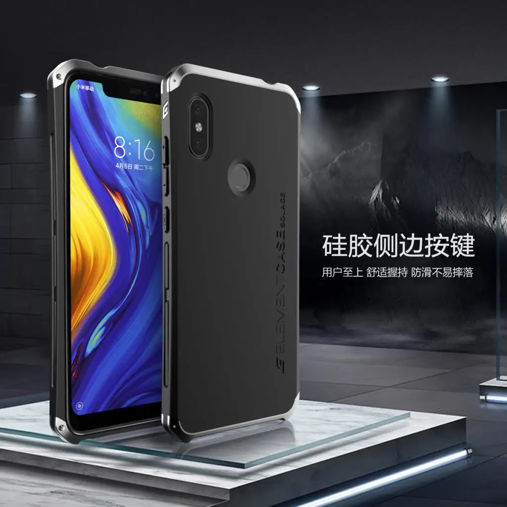 Redmi Note 6 Cover Case Shockproof Armor Element Metal Phone Cases For Xiaomi Redmi Note 6 Heavy Protective Back Cover Capa
Redmi Note 6 Cover Case Shockproof Armor Element Metal Phone Cases For Xiaomi Redmi Note 6 Heavy Protective Back Cover Capa