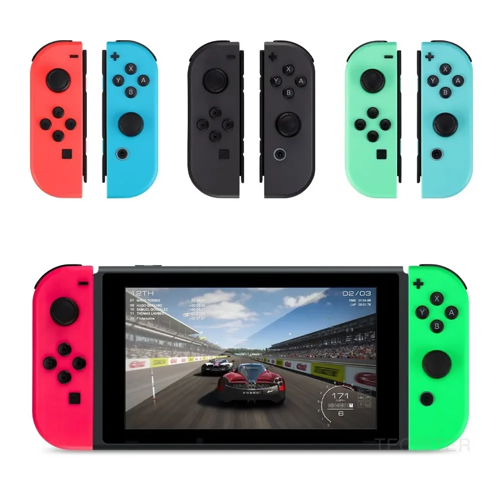 NEW2023 Bezprzewodowy kompatybilny z konsolą Switch Oled obsługa konsoli Bluetooth Gamepad do Switch lewą i prawą rączkę
NEW2023 Bezprzewodowy kompatybilny z konsolą Switch Oled obsługa konsoli Bluetooth Gamepad do Switch lewą i prawą rączkę