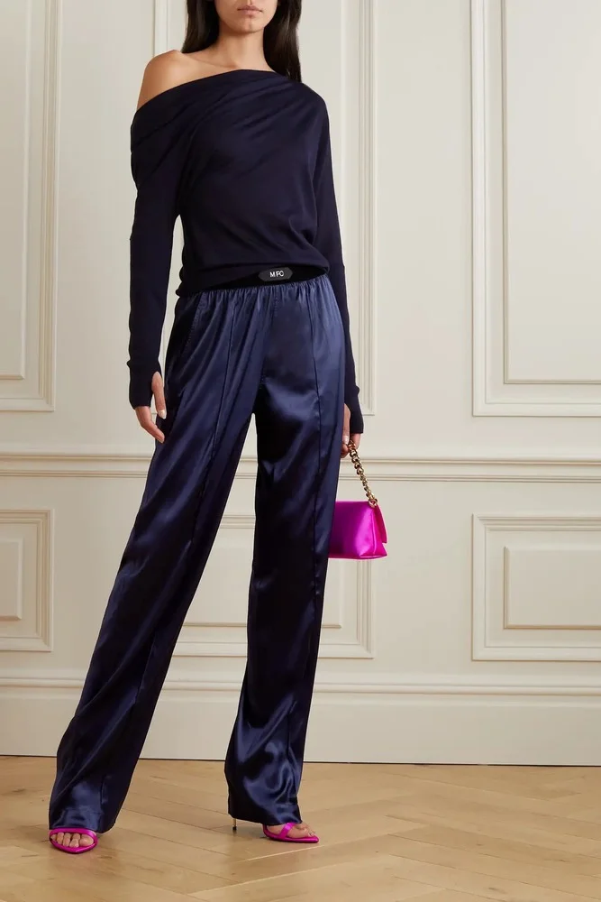 129430 128412 Fashion Classic Trendy Luxury Designer Cloth Casual Letter Print High Waist Draped Straight Pants Trousers Women
129430 128412 Fashion Classic Trendy Luxury Designer Cloth Casual Letter Print High Waist Draped Straight Pants Trousers Women