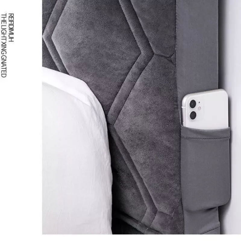 2023 All-inclusive Super Soft Smooth Quilted Head Cover Thicken Velvet Headboard Cover Solid Color Bed Back Dust Protector Cover
2023 All-inclusive Super Soft Smooth Quilted Head Cover Thicken Velvet Headboard Cover Solid Color Bed Back Dust Protector Cover