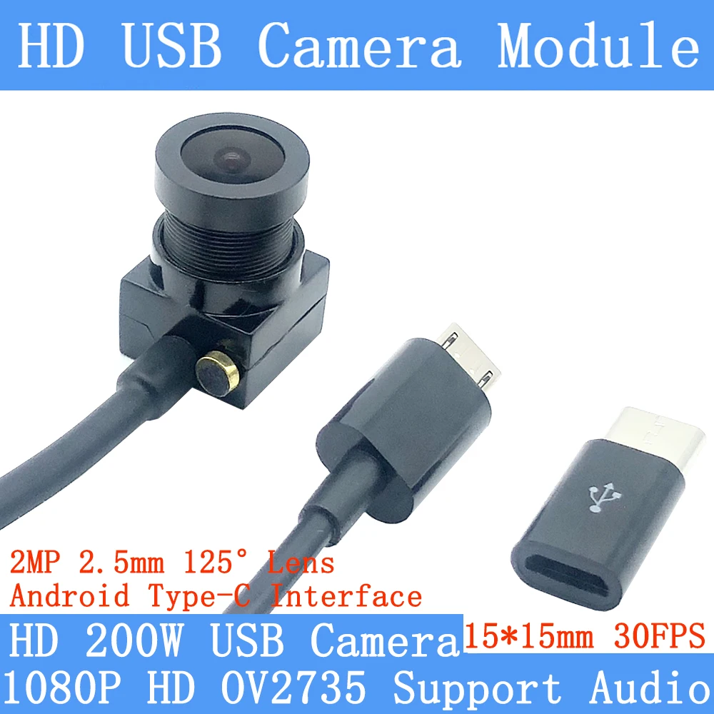 USB-камера Full HD 2.0MP 125° Wide Angle
USB-камера Full HD 2.0MP 125° Wide Angle