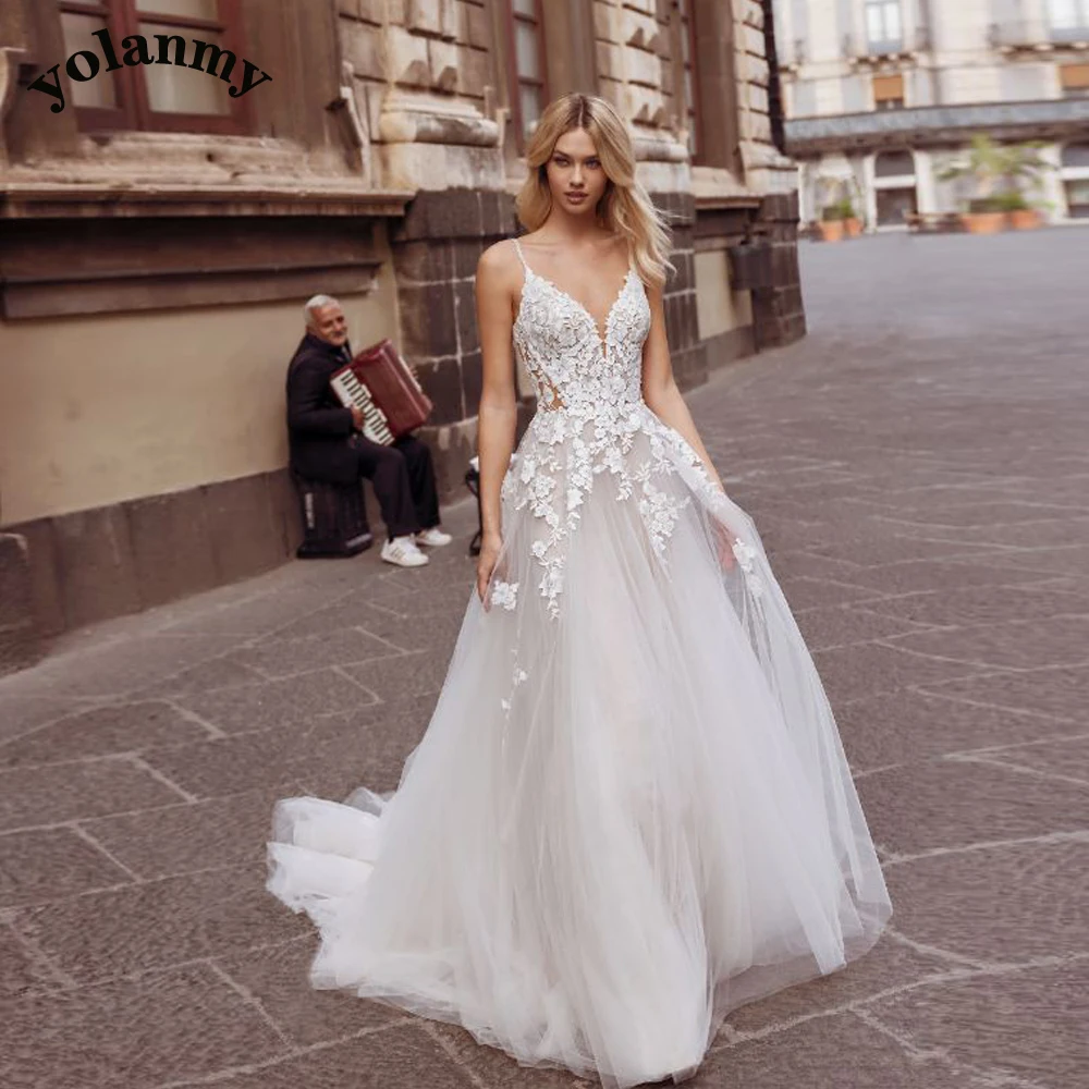 YOLANMY 3 Classic Wedding Dresses For Mariages Women 2023 Lace Vestidos De Novia Brautmode Drop Shipping
YOLANMY 3 Classic Wedding Dresses For Mariages Women 2023 Lace Vestidos De Novia Brautmode Drop Shipping