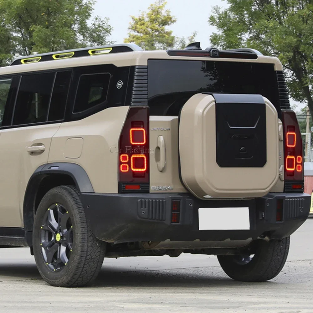 Новый! Для Chery Jetour Traveler T2 2023 2024 обновленная модификация задних фонарей Defender задний