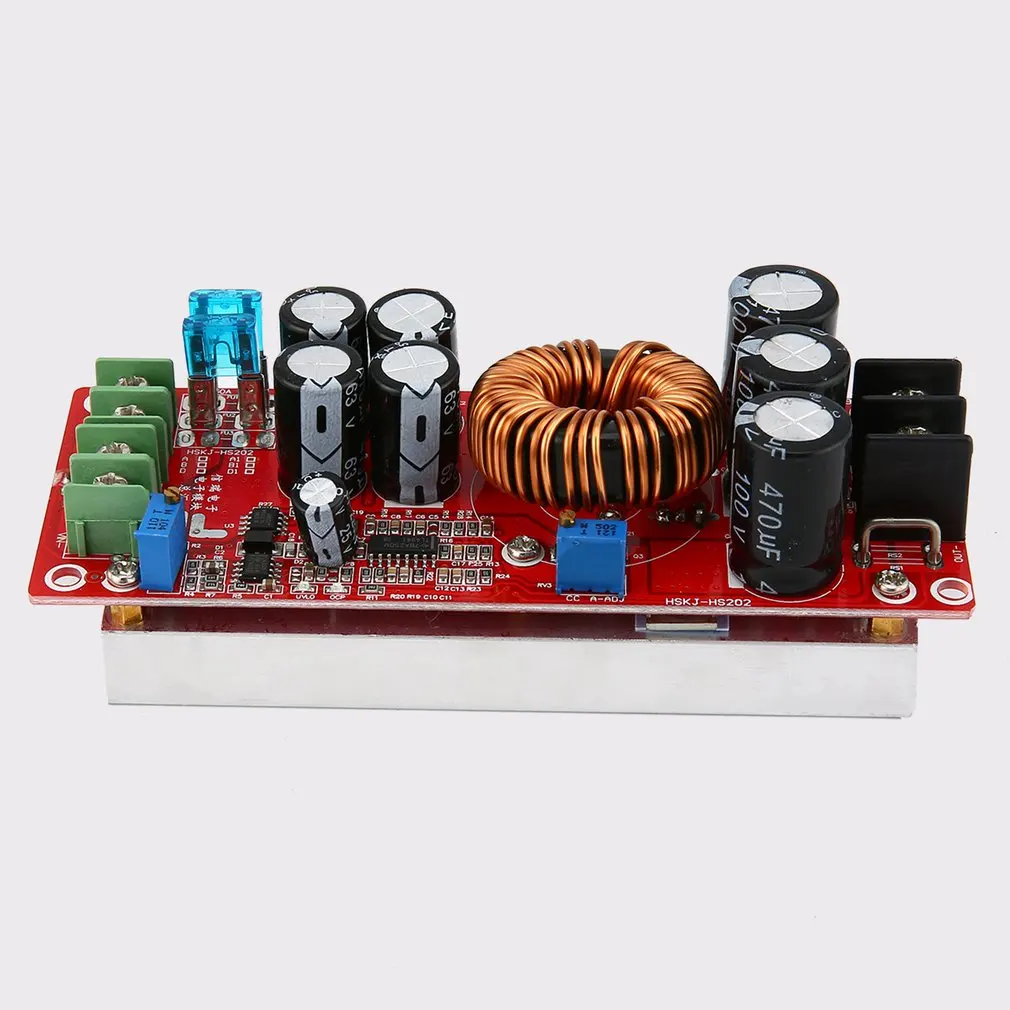 1200W 20A DC Converter Boost Car Step-up Power Supply Module 8-60V to 12-83V L 
1200W 20A DC Converter Boost Car Step-up Power Supply Module 8-60V to 12-83V L