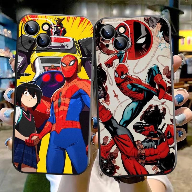Marvel Spider-Man Phone Case For iPhone X XS XR XS Max 11 11 Pro 12 12 Pro Max For iPhone 12 13 Mini Liquid Silicon Black
Marvel Spider-Man Phone Case For iPhone X XS XR XS Max 11 11 Pro 12 12 Pro Max For iPhone 12 13 Mini Liquid Silicon Black