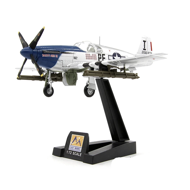 Diecast 1/72 Scale American P-51B Mustang Fighter P51 Model Collection Souvenir Ornaments Display Decoration Toys
Diecast 1/72 Scale American P-51B Mustang Fighter P51 Model Collection Souvenir Ornaments Display Decoration Toys