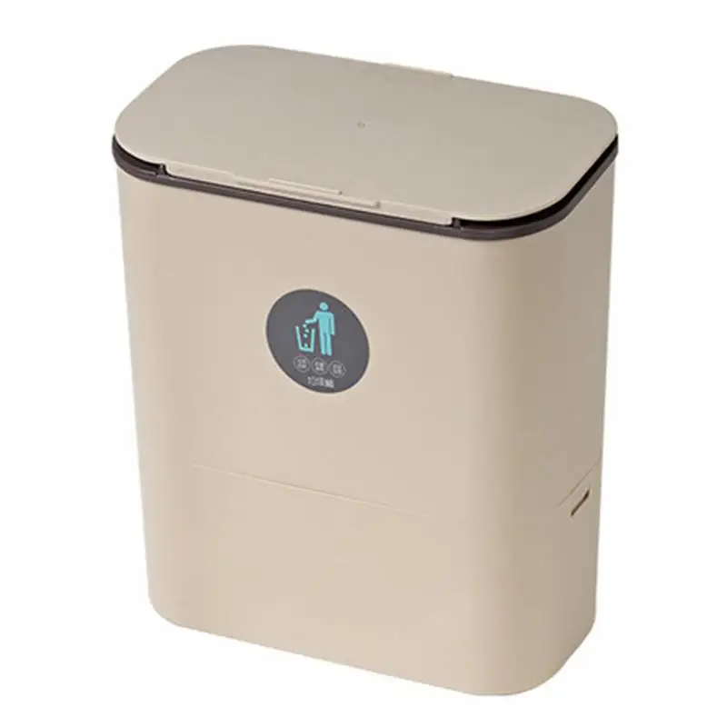 L Пластиковая быстрая емкость с крышкой для отходов пищевых продуктов, компостная корзина для большинства кухонных дверей шкафов 
L Пластиковая быстрая емкость с крышкой для отходов пищевых продуктов, компостная корзина для большинства кухонных дверей шкафов