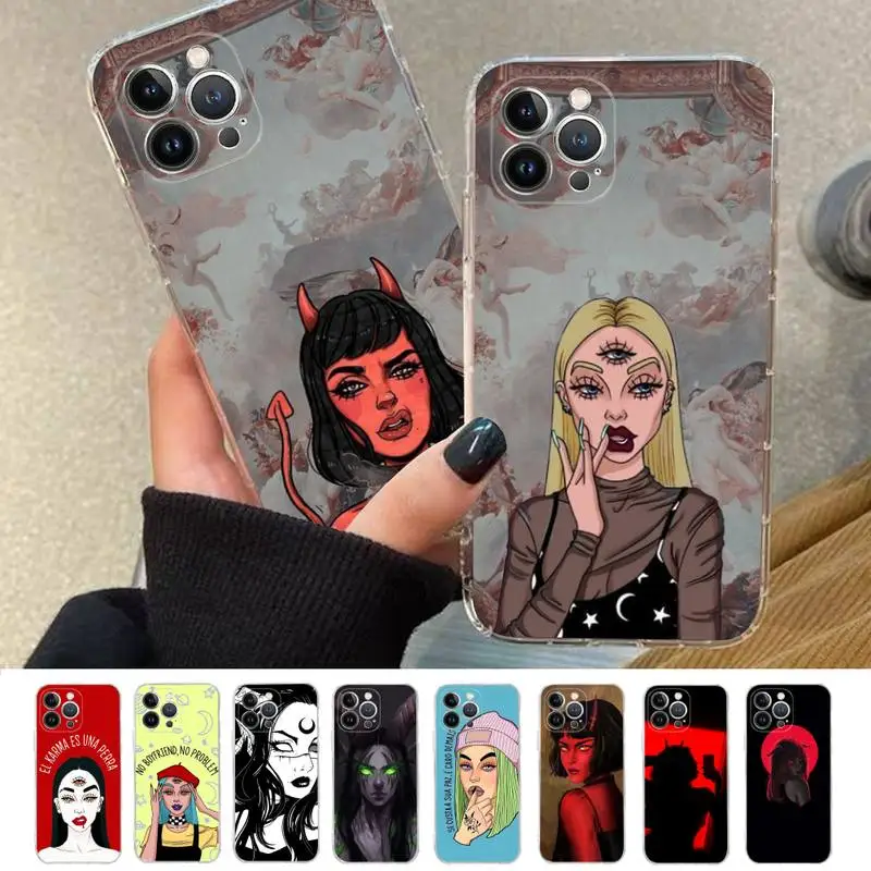 Devil Woman Bad gir Phone Case For iPhone 8 7 6 6S Plus X SE 2020 XR XS 14 11 12 13 Mini Pro Max Mobile Case
Devil Woman Bad gir Phone Case For iPhone 8 7 6 6S Plus X SE 2020 XR XS 14 11 12 13 Mini Pro Max Mobile Case