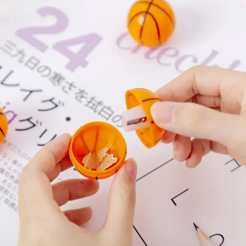 Creative Basketball Pencil Sharpener Cute Manual Pencil Cutter for Kids Gifts Toys Kawaii Stationery School Office Supplies
Creative Basketball Pencil Sharpener Cute Manual Pencil Cutter for Kids Gifts Toys Kawaii Stationery School Office Supplies