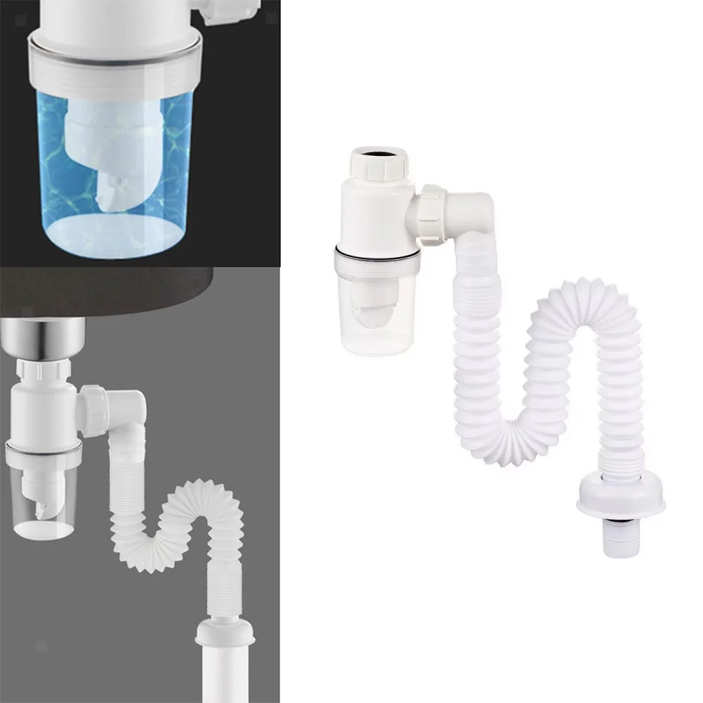 Sink Drain Pipe Set Deodorant Sewer Drainage Water Hose Wash Basin Drainer Kitchen Hose Strainer Drain Pipe Bathroom Accessories
Sink Drain Pipe Set Deodorant Sewer Drainage Water Hose Wash Basin Drainer Kitchen Hose Strainer Drain Pipe Bathroom Accessories