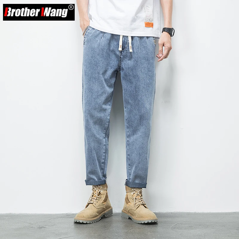 5XL 6XL 7XL Men's Fashion Jeans Plus Size Spring Summer Thin Drawstring Streetwear Loose Ankle Length Denim Pants High Quality
5XL 6XL 7XL Men's Fashion Jeans Plus Size Spring Summer Thin Drawstring Streetwear Loose Ankle Length Denim Pants High Quality