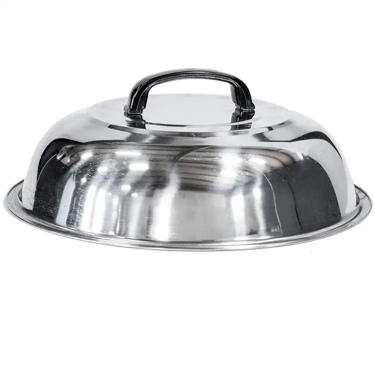 

Round Basting/Melting/Steaming Cover, Stainless Steel Cake pan for baking Metal bundt cake pan Air fryer liner Aluminium pan Air