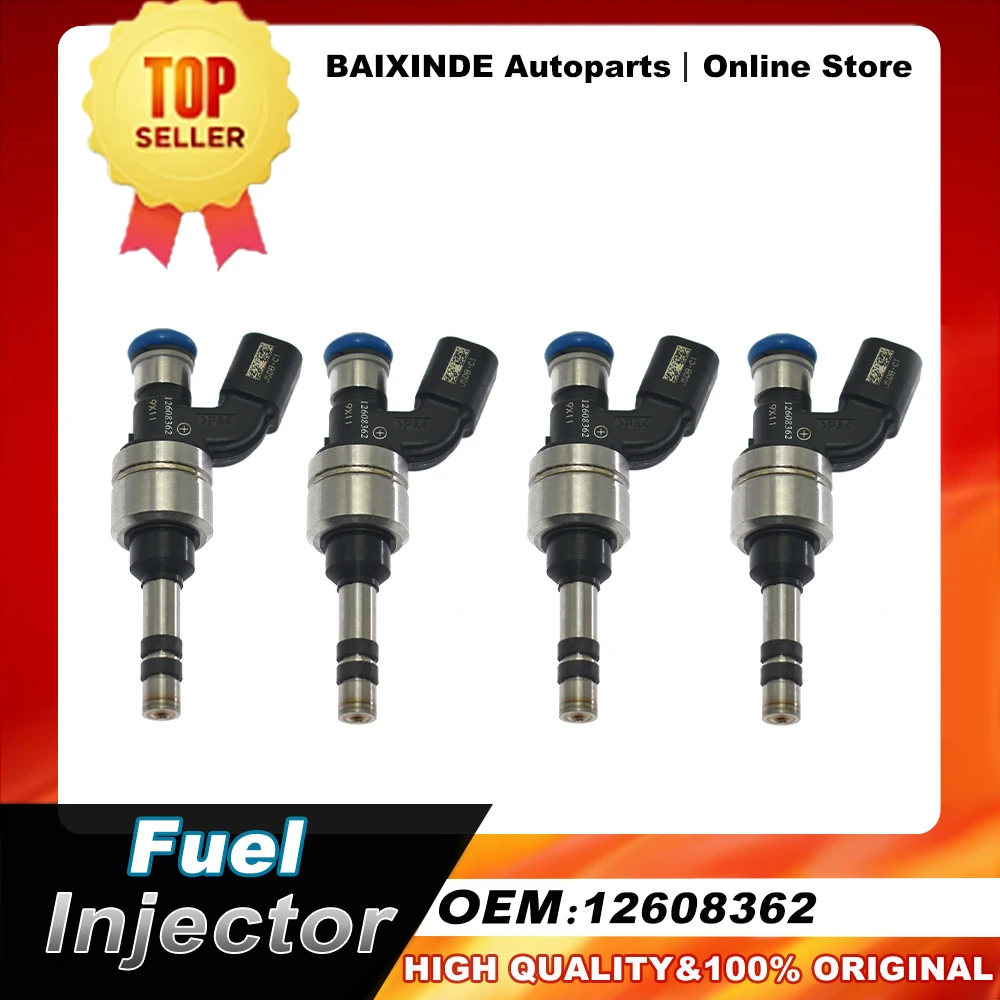 1/4PCS OEM 12608362 12633789 Fuel Injector For Buick Allure LaCrosse Regal Verano, Chevrolet Equinox Impala, GMC Terrain
1/4PCS OEM 12608362 12633789 Fuel Injector For Buick Allure LaCrosse Regal Verano, Chevrolet Equinox Impala, GMC Terrain