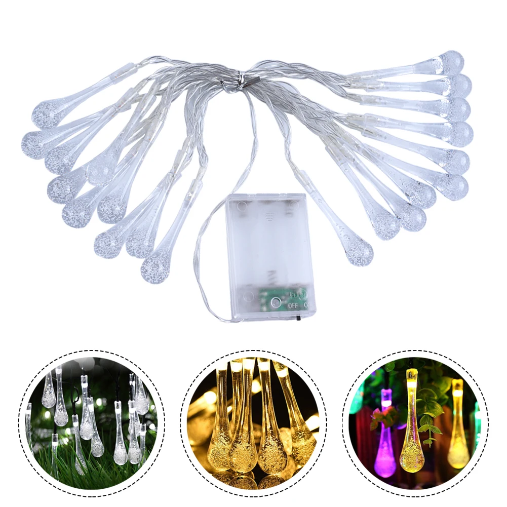 LED Light String Solar Powered Raindrop Fairy Outdoor Garden Party Festival Home Decorations Decor Lights
LED Light String Solar Powered Raindrop Fairy Outdoor Garden Party Festival Home Decorations Decor Lights