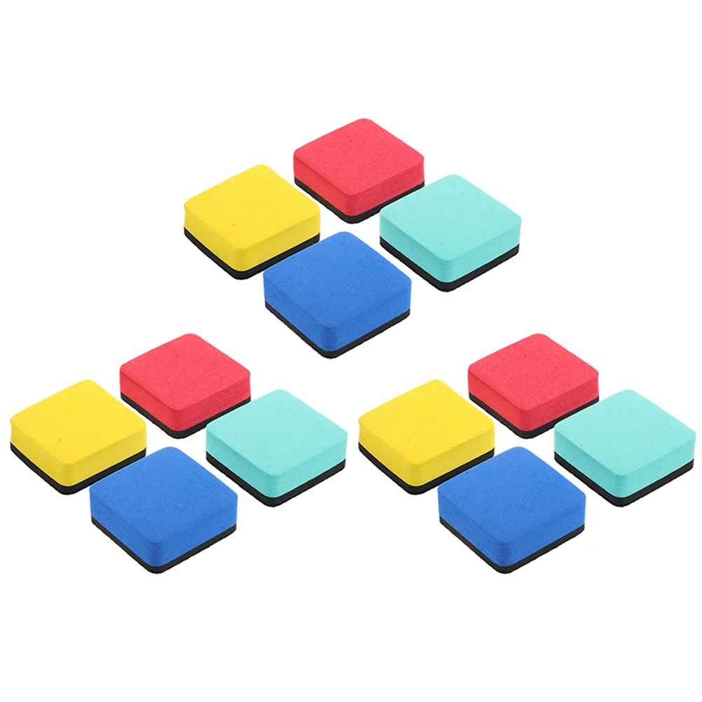 12 pcs Small Dry Eraser Magnet Whiteboard Eraser School Whiteboard Eraser Erasable
12 pcs Small Dry Eraser Magnet Whiteboard Eraser School Whiteboard Eraser Erasable