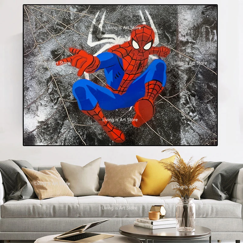 Spider-Man Canvas Printing and Posters Pictures Decoration for Living Room Children Room Kids Gift Decor Home Wall Art Paintings
Spider-Man Canvas Printing and Posters Pictures Decoration for Living Room Children Room Kids Gift Decor Home Wall Art Paintings