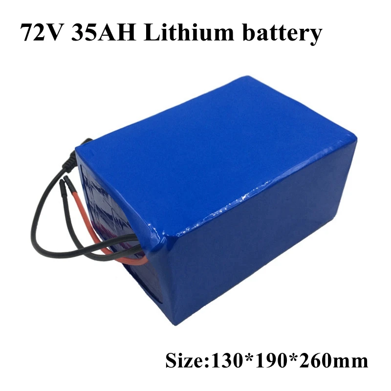 72v 35Ah Lithium Ion Battery Li Ion Battery BMS 20S for Bike 3000w 5000w Motor Vehicle Tricycle Scooters Go Cart 10A Charger
72v 35Ah Lithium Ion Battery Li Ion Battery BMS 20S for Bike 3000w 5000w Motor Vehicle Tricycle Scooters Go Cart 10A Charger