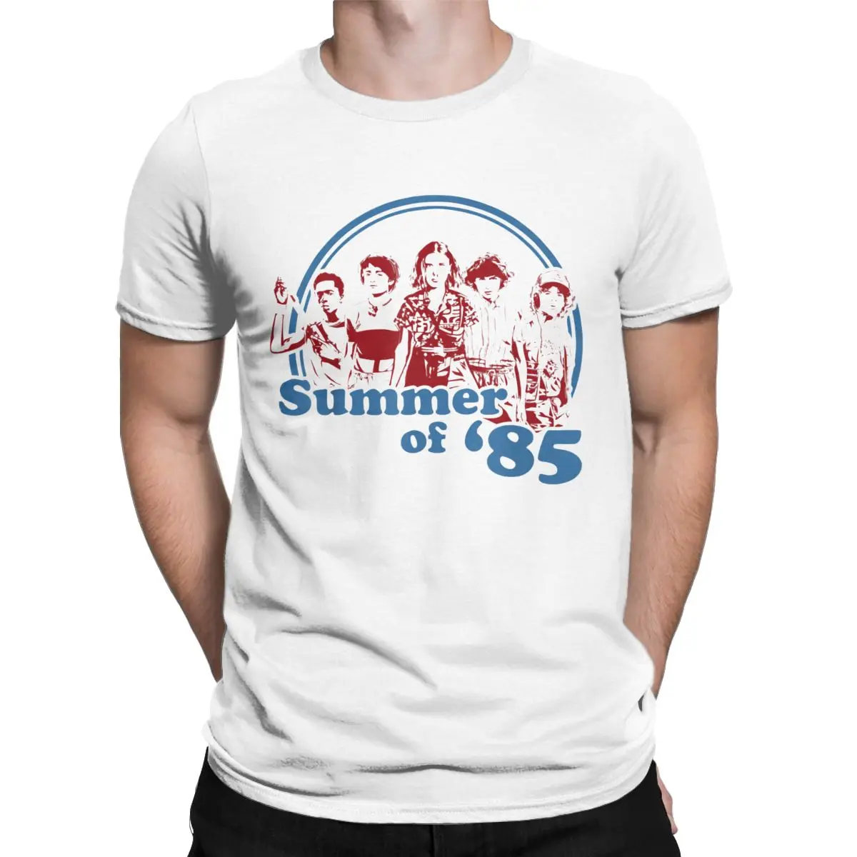 Stranger Things Round Neck Pure Cotton T Shirts 80's Short Sleeve Tee Shirt Gift Idea Top
Stranger Things Round Neck Pure Cotton T Shirts 80's Short Sleeve Tee Shirt Gift Idea Top