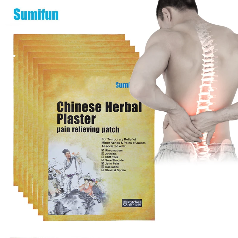 Sumifun 8/16/40Pcs Chinese Herbal Pain Relief Patch Strong Penetration Rheumatoid Arthritis Neuralgia Analgesic Medical Plaster
Sumifun 8/16/40Pcs Chinese Herbal Pain Relief Patch Strong Penetration Rheumatoid Arthritis Neuralgia Analgesic Medical Plaster