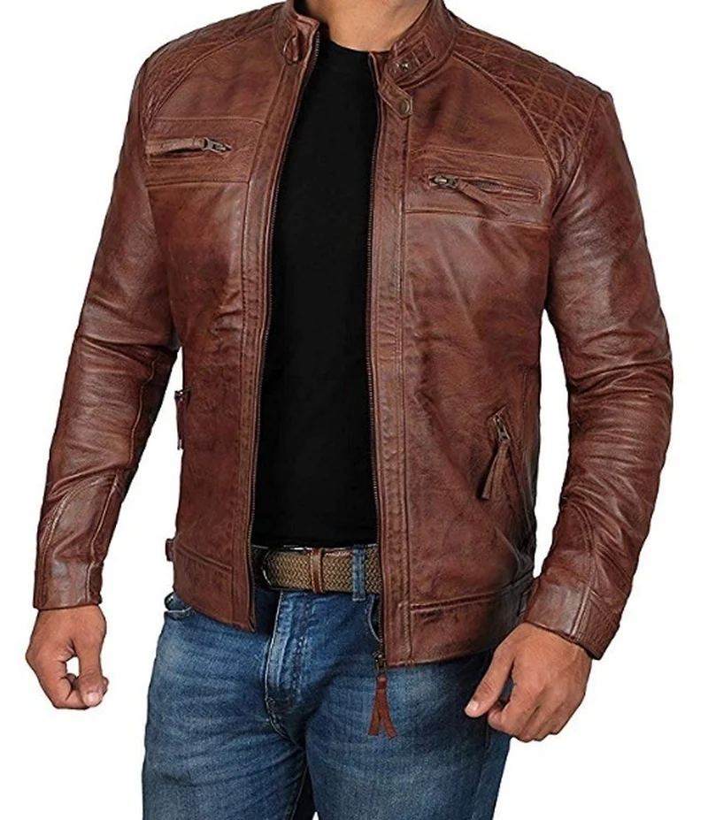 Mens Jacket Fashion Solid Colour Cool Motorcycle Leather Jacket Coat Slim Fit Zipper Bomber Jacket Long Sleeve Casual Outerwear
Mens Jacket Fashion Solid Colour Cool Motorcycle Leather Jacket Coat Slim Fit Zipper Bomber Jacket Long Sleeve Casual Outerwear