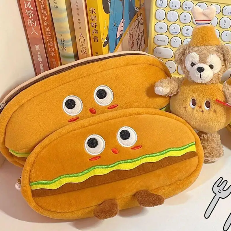 Pencil Bag Organizer Hamburger Shaped Pen Pouch Organizer Stationery Storage Pencil Case Gift For Teens Kids Students Girls Boys
Pencil Bag Organizer Hamburger Shaped Pen Pouch Organizer Stationery Storage Pencil Case Gift For Teens Kids Students Girls Boys