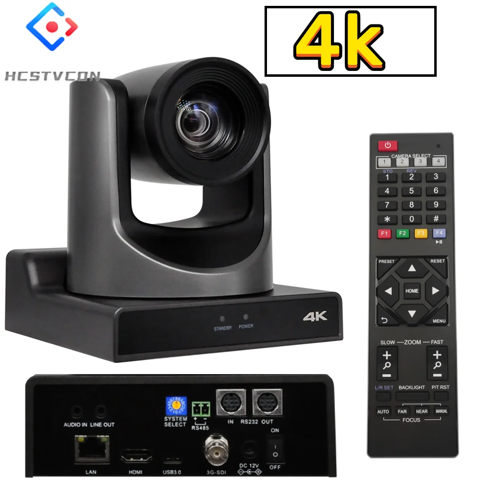 4K NDI PTZ Camera USB HDMI SDI LAN for Church Video Conference Broadcast 12/20X Optical Meeting Zoom Youtube Skype Live Stream
4K NDI PTZ Camera USB HDMI SDI LAN for Church Video Conference Broadcast 12/20X Optical Meeting Zoom Youtube Skype Live Stream