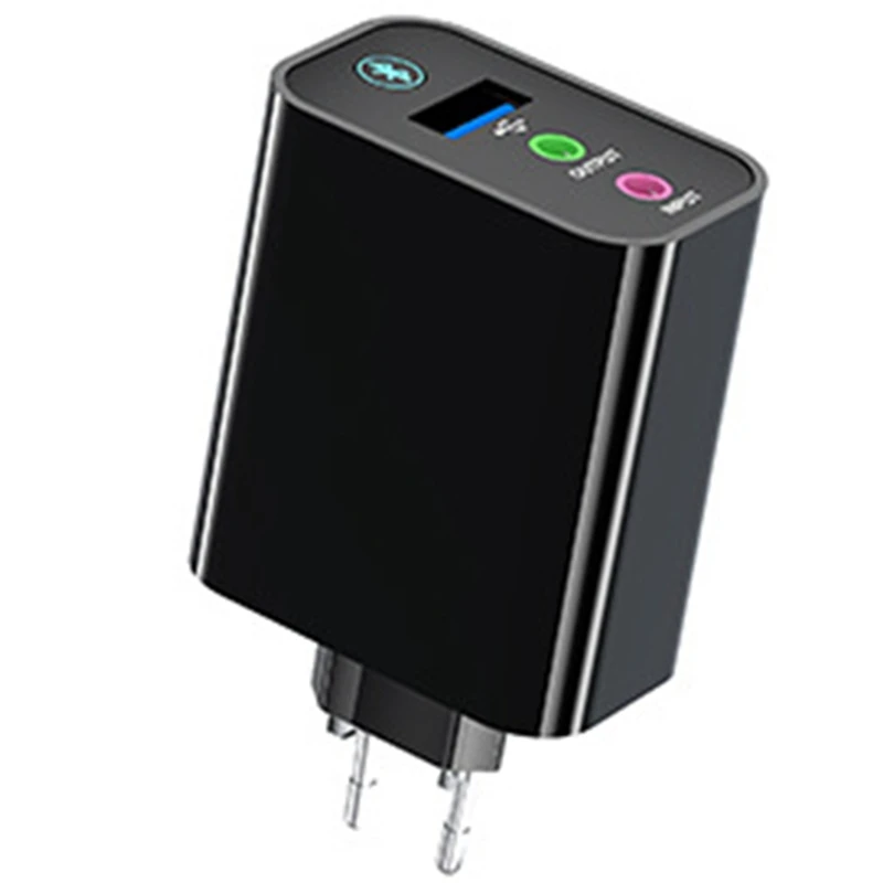 Bluetooth 5.0 Audio Receiver Transmitter Stereo Wireless Adapter TF/U Disk Play Quick USB Charge For Headphone(EU Plug)
Bluetooth 5.0 Audio Receiver Transmitter Stereo Wireless Adapter TF/U Disk Play Quick USB Charge For Headphone(EU Plug)