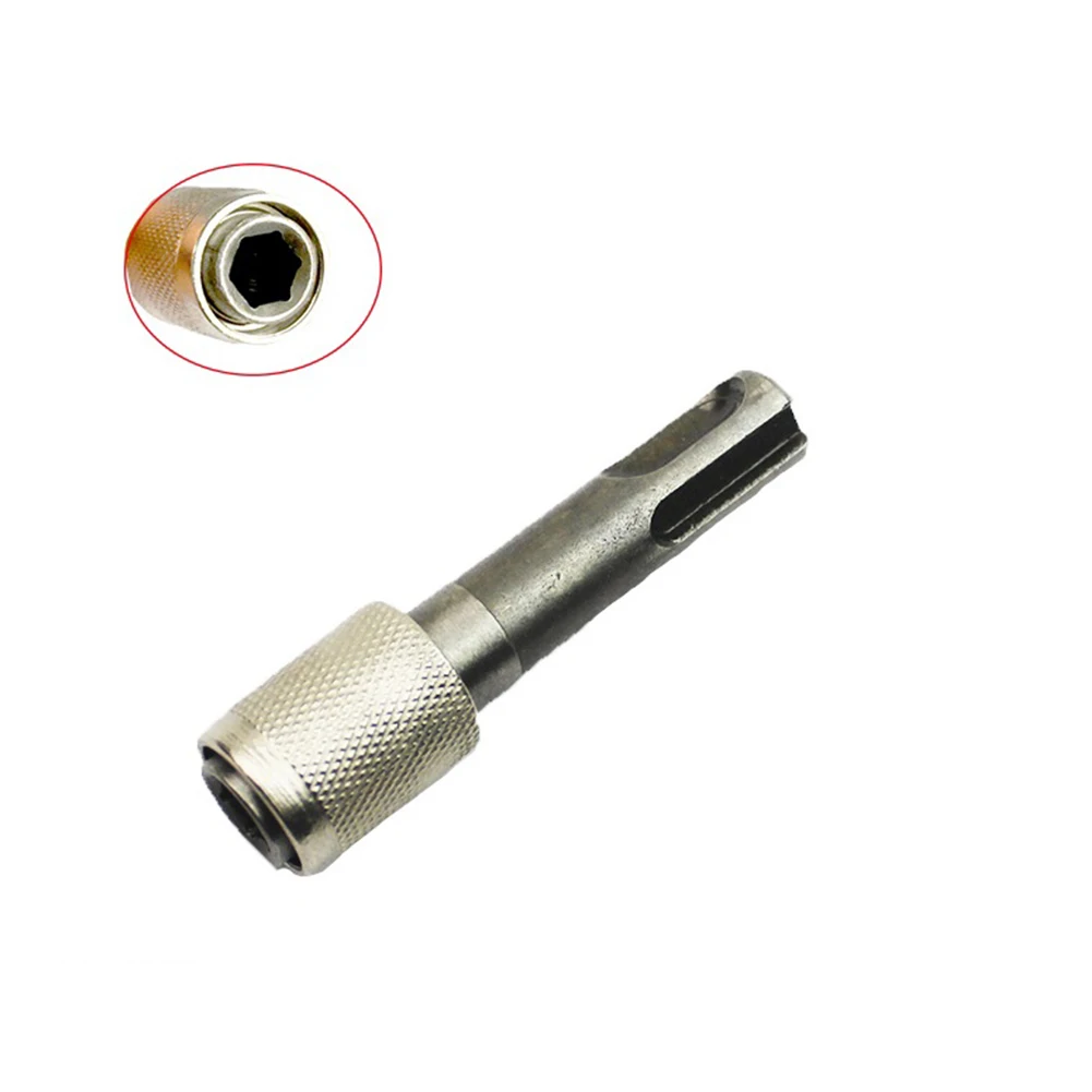 1pc Electric Hammer Adapter Round Shank To Hex Handle Converter 1/4 Inch Shank Drills For Impact Drill Screwdrivers Sockets
1pc Electric Hammer Adapter Round Shank To Hex Handle Converter 1/4 Inch Shank Drills For Impact Drill Screwdrivers Sockets