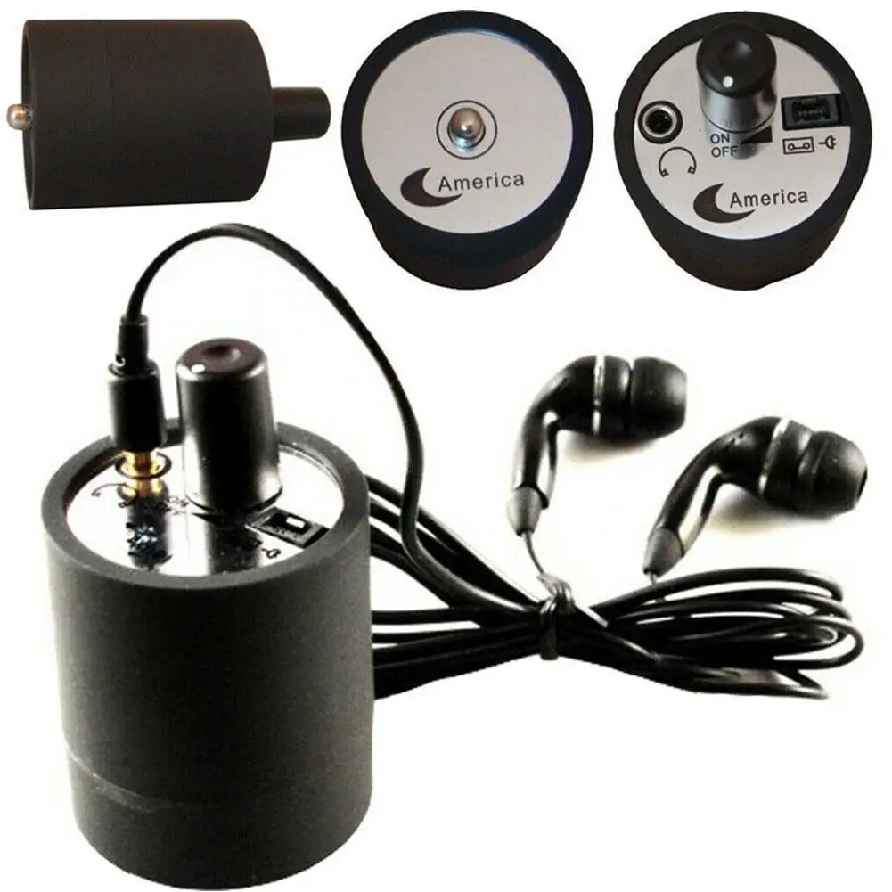Sound Amplifier Microphone Audio Ear Listening Device Amplifier Wall Voice Listening Detector for Leakage Water Oil Leaking
Sound Amplifier Microphone Audio Ear Listening Device Amplifier Wall Voice Listening Detector for Leakage Water Oil Leaking