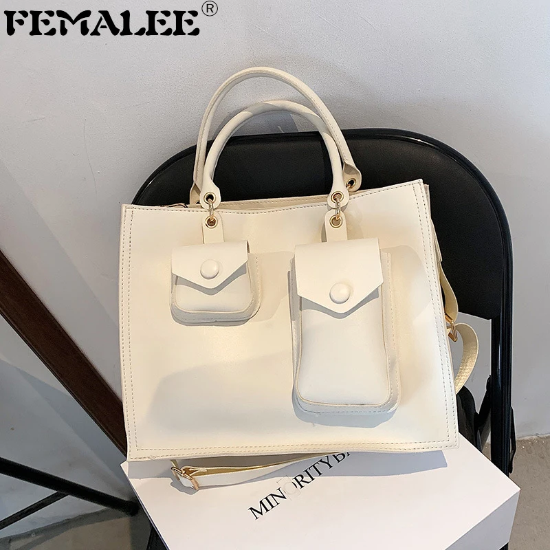 Designer Ladies Large Capacity Double Pocket Bucket Handbags Solid Color Minimalist Shoulder Messenger Bags Purses and Handbags
Designer Ladies Large Capacity Double Pocket Bucket Handbags Solid Color Minimalist Shoulder Messenger Bags Purses and Handbags